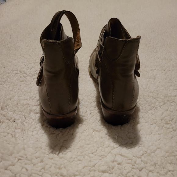 CATO Buckle Strap Ankle Boots Brown Size 8 - Picture 11 of 16